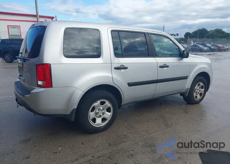 2012 Honda Pilot Lx z USA, uszkodzony, nr VIN 5FNYF3H29CB008578